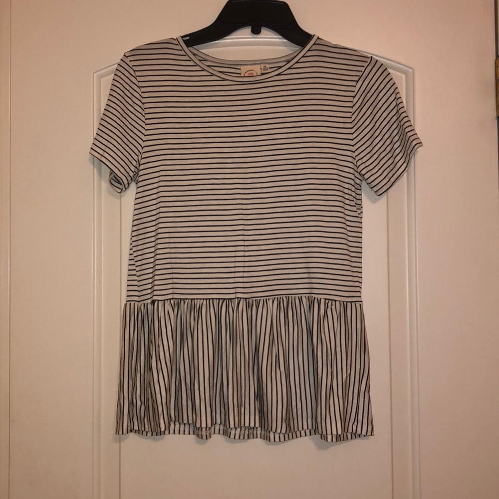 Black and white Striped shirt